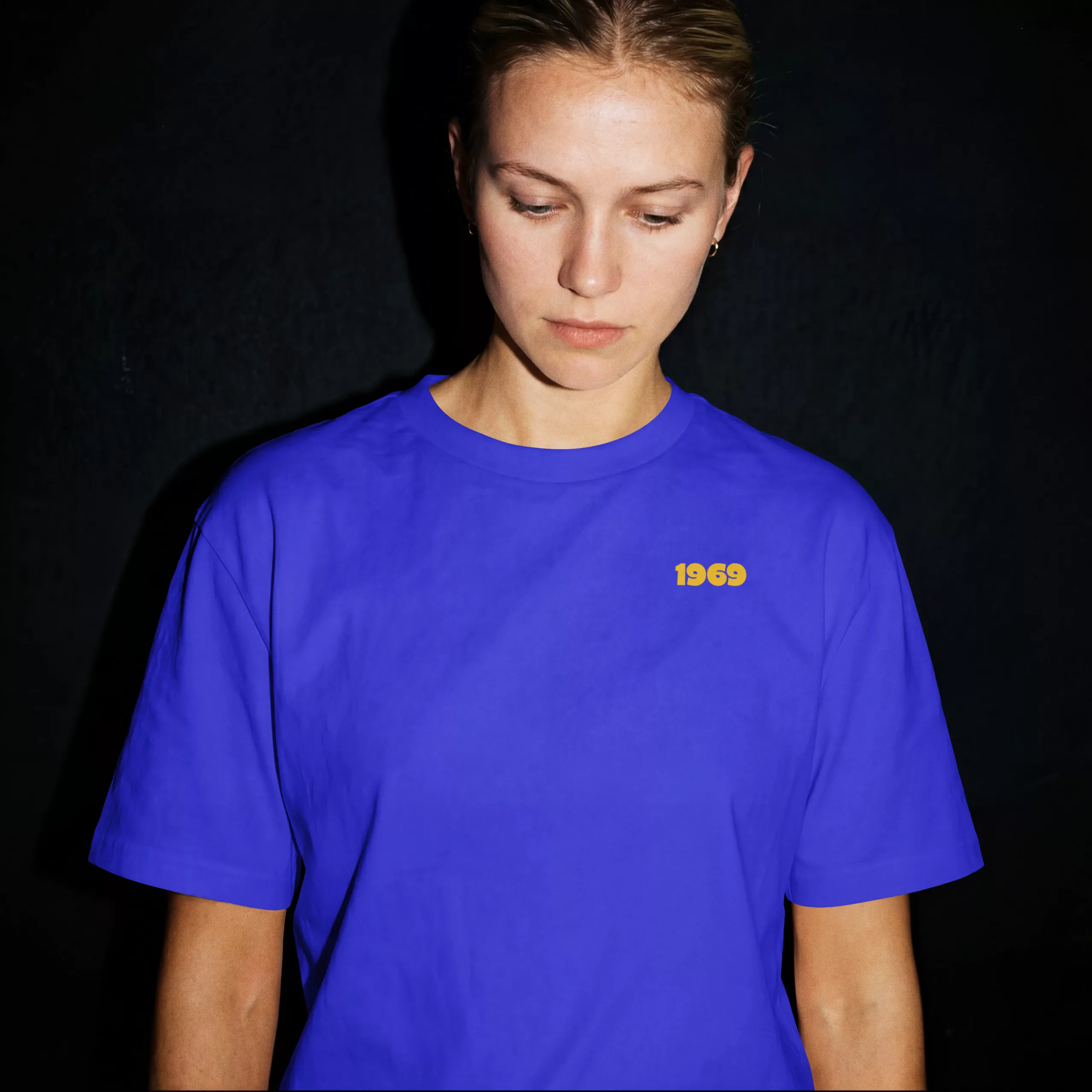 Pride T-Shirt The first Pride was a Riot Blau Frau Front