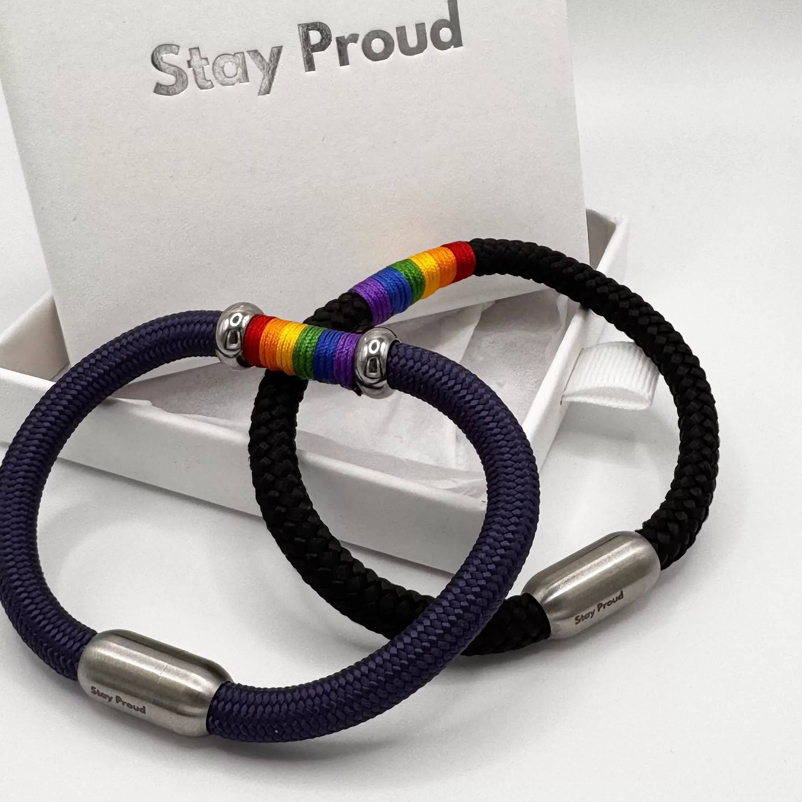 pride-armband-bundle-2-regenbogen-marineblau-schwarz-segeltau