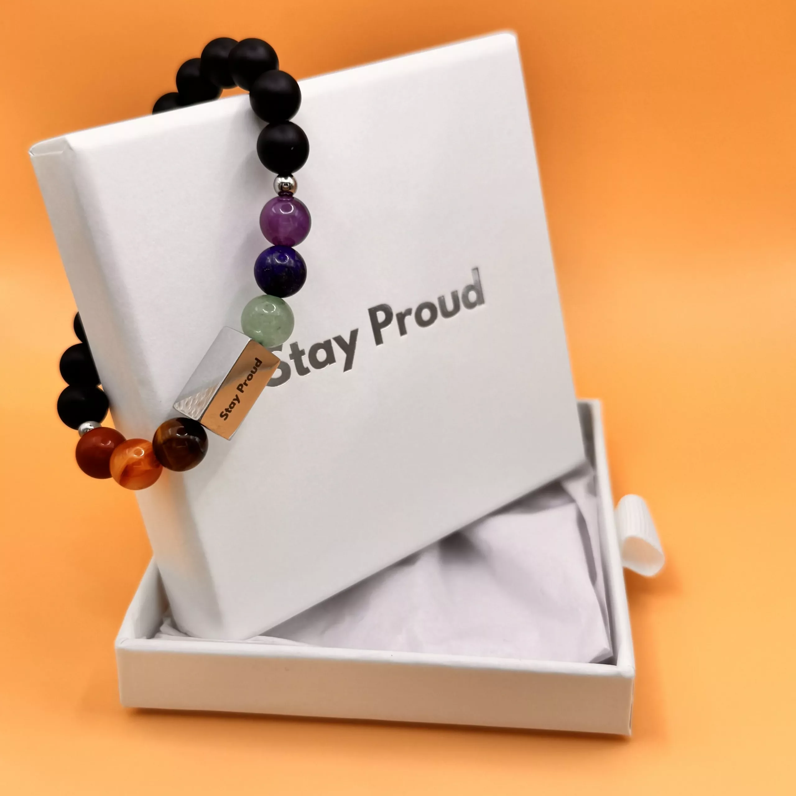 Pride Armband Perlenarmband aus natürlichen Edelsteinen pride-armband-perlenarmband-perlen-edelsteine-regenbogen-queer-lgbtq